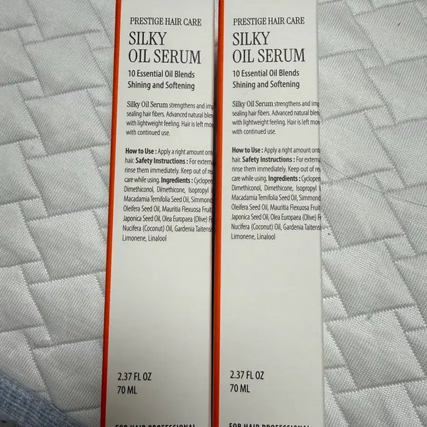 [BUNJANG] Silky Oil Serum (2-Pack) / 실키 오일 세럼 2개
