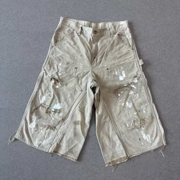 [BUNJANG] Vintage Remake Carhartt Double Knee Carpenter Pants / Remake made in USA Carhartt Double Knee