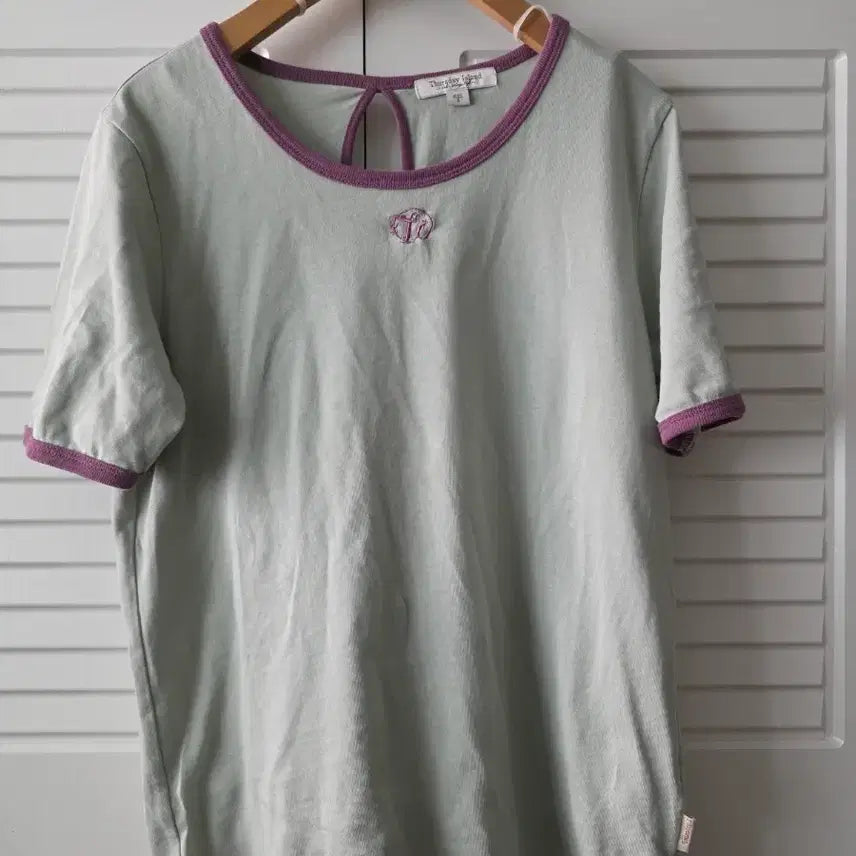[BUNJANG] Thursday Island Short Sleeve T-Shirt Mint Color / 써스데이아일랜드 반팔 티셔츠