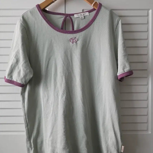 [BUNJANG] Thursday Island Short Sleeve T-Shirt Mint Color / 써스데이아일랜드 반팔 티셔츠