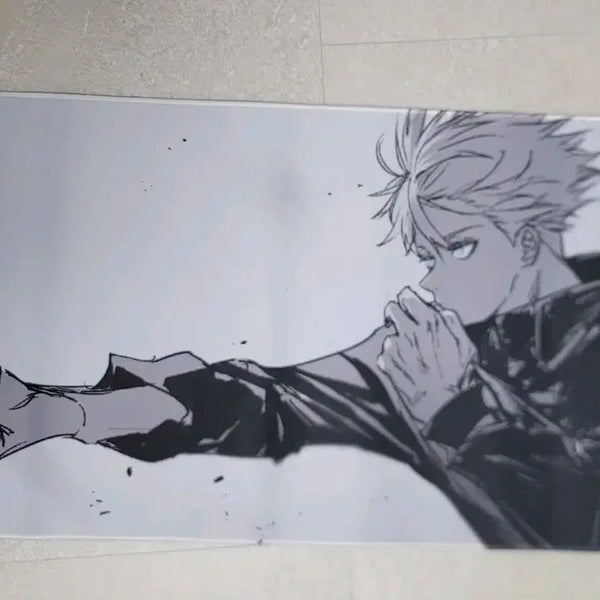 [BUNJANG] Jujutsu Kaisen Satoru Gojo Mousepad Desk Mat (Unused) / 주술회전 고죠 사토루 마우스 장패드(미사용)