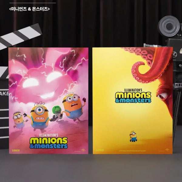 [BUNJANG] Minions and Monsters Signature Art Card - Lotte Cinema Exclusive / 미니언즈 앤 몬스터즈 시그니처 아트 카드 롯데시네마 영화