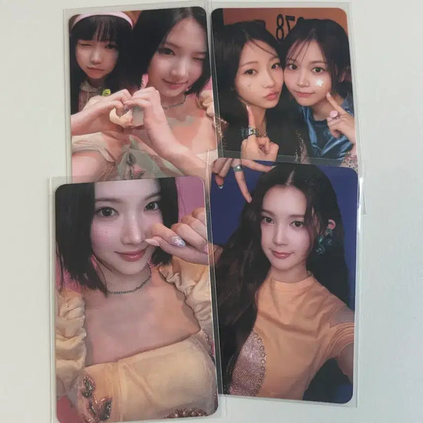 [BUNJANG] Hats on Hats Photocard 4-Piece Bundle Set / 하츠투하츠 포토카드 4장 일괄판매