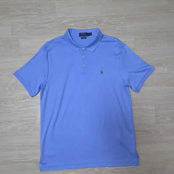 [BUNJANG] Polo Ralph Lauren Short Sleeve Polo Shirt Blue L / 폴로 랄프로렌 반팔 카라티셔츠 블루L