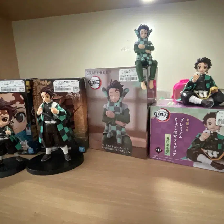 [BUNJANG] Demon Slayer Tanjiro Kamado Figure Bundle Set / 탄지로 피규어(일괄)