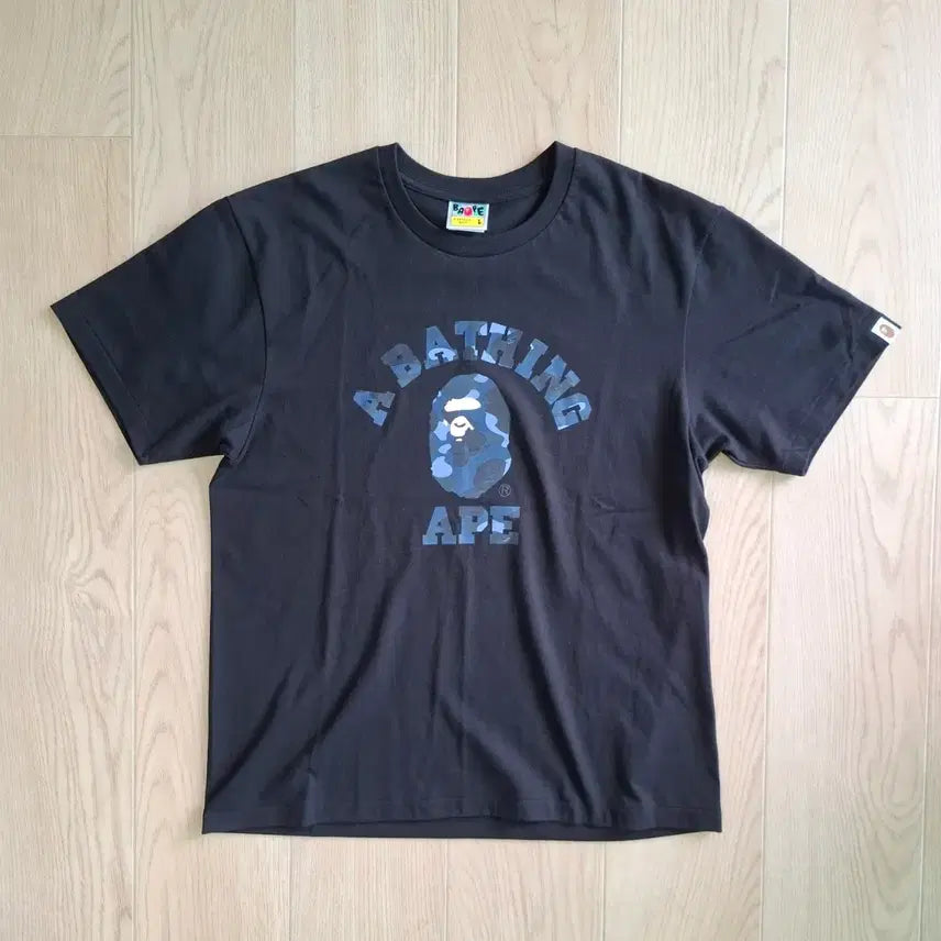 [BUNJANG] A BATHING APE Camo Short Sleeve T-Shirt (L, New) / 베이프 반팔티 A BATHING APE 카모 반팔 L(새상품)