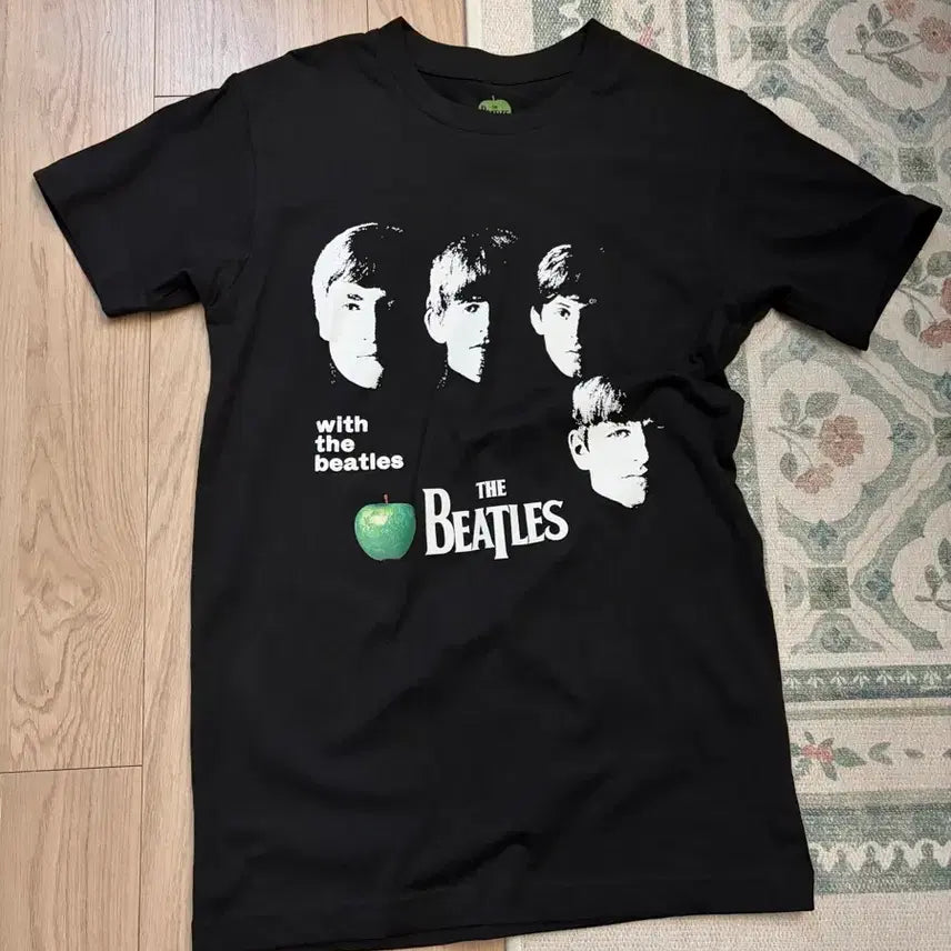 [BUNJANG] The Beatles Green Apple Official T-Shirt / 비틀즈 그린애플 공식 반팔티