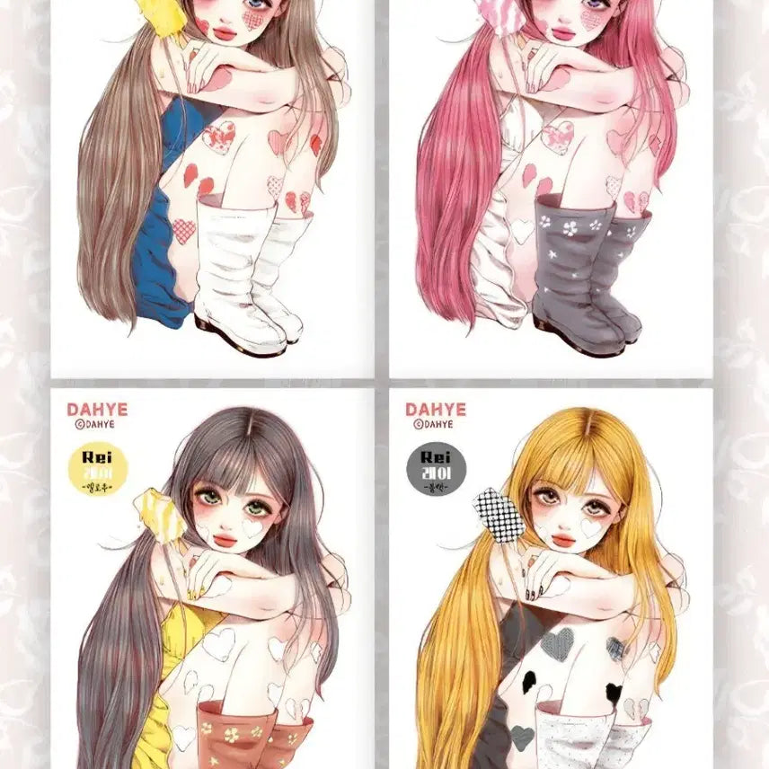 [BUNJANG] Dakku Sticker Die-cut Sticker Pack / [다혜] 다꾸 스티커 인스 (장당350원)