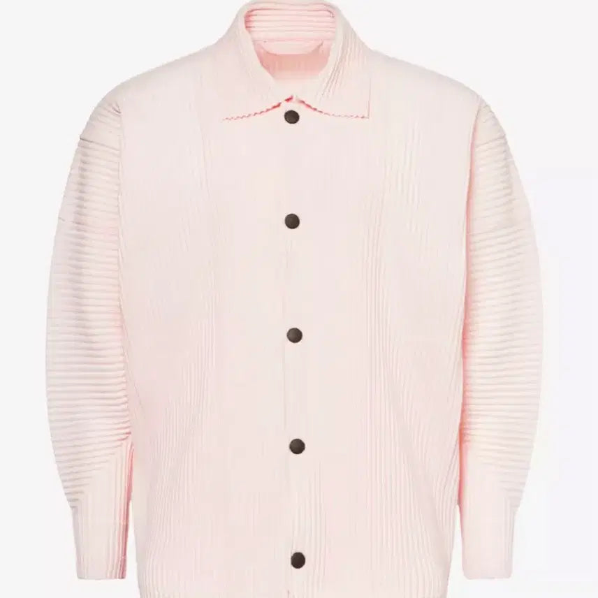 [BUNJANG] Homme Plissé Coach Jacket Pale Pink / [2]옴므플리세 코치자켓 페일핑크