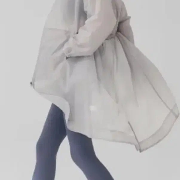 [BUNJANG] Xexymix Airy Maxi Long Jacket Grey / 젝시믹스 에어리 맥시 롱자켓 그레이