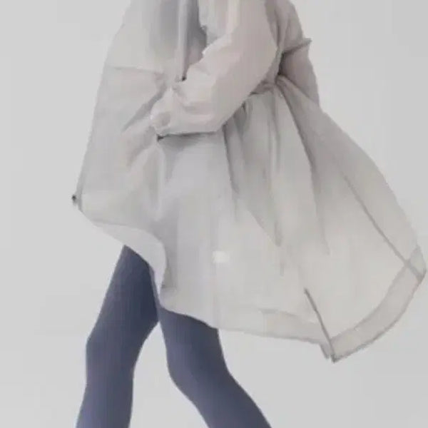 [BUNJANG] Xexymix Airy Maxi Long Jacket Grey / 젝시믹스 에어리 맥시 롱자켓 그레이