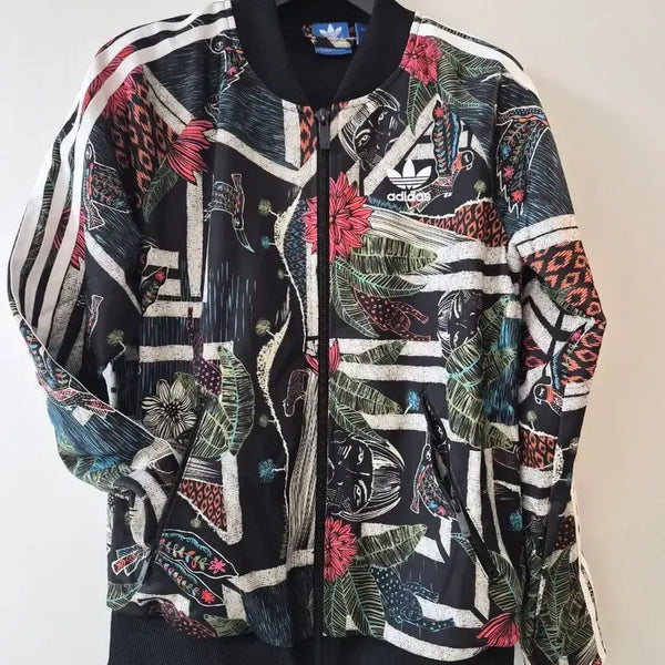 [BUNJANG] Adidas Pattern Track Jacket Jersey / 아디다스 트랙 자켓 패턴 져지