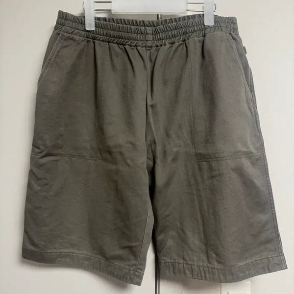 [BUNJANG] Undercover Cotton Drill Shorts (Khaki) / [4] 언더커버 코튼 드릴 숏츠 (카키)