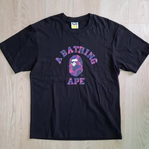 [BUNJANG] A Bathing Ape BAPE Short Sleeve T-Shirt Black XL / 베이프 반팔티 블랙 XL(새상품)