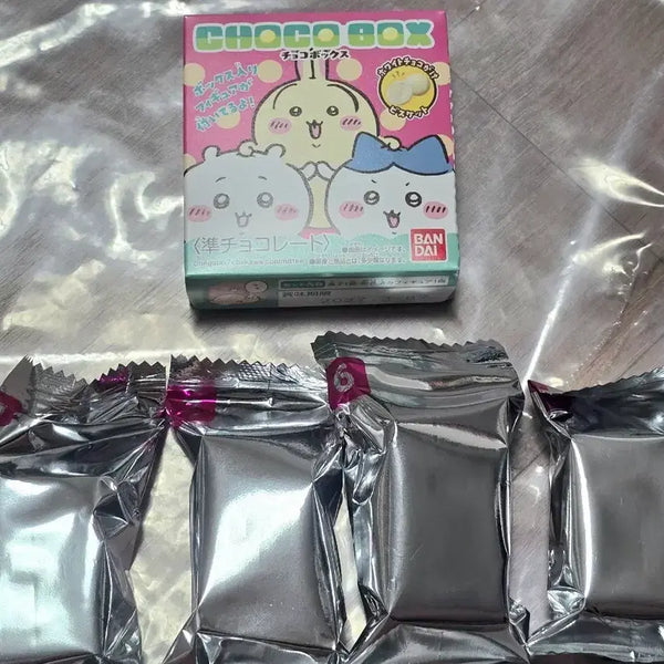 [BUNJANG] Chiikawa Choco Box Usagi, Rakko, Anoko, Kani Set / 치이카와 초코박스 우사기 랏코 아노코 카니 세트