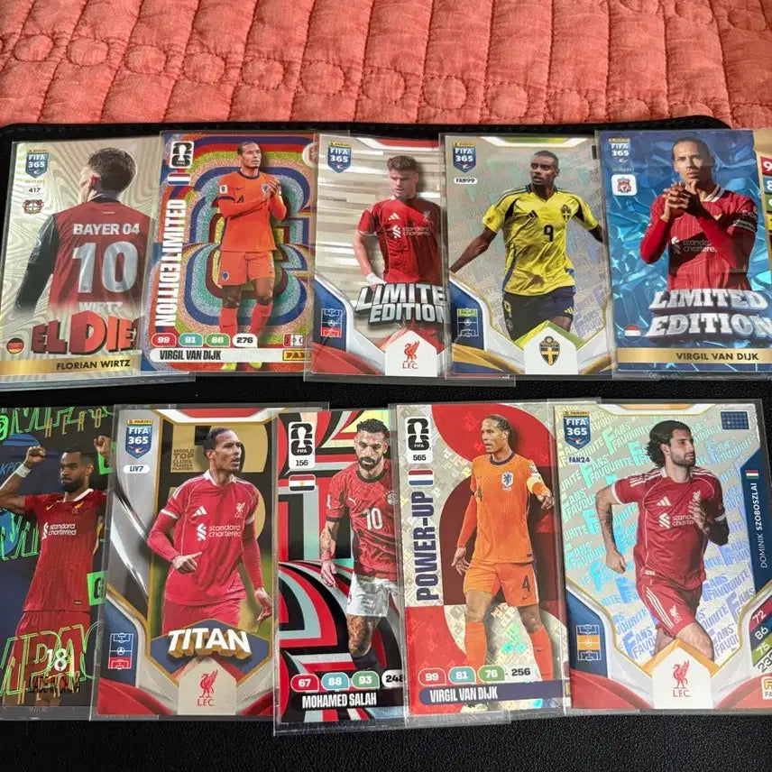[BUNJANG] Panini Liverpool Player Card Bundle Set / 파니니 리버풀 선수 카드 일괄판매