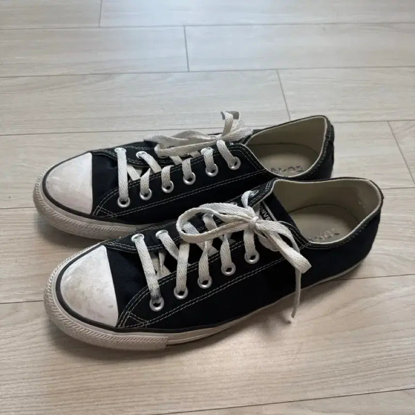 [BUNJANG] Converse Chuck Taylor All Star Low Black Sneakers (265mm) / 컨버스 척 테일러 올스타 로우 265