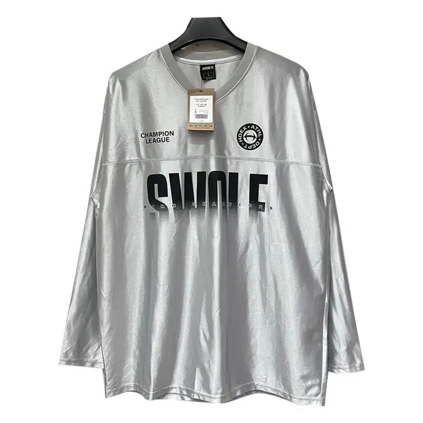 [BUNJANG] HDEX Women's Round Symbol Long Sleeve Shirt L / HDEX 에이치덱스 우먼스 라운드 심볼 긴팔 롱슬리브 L