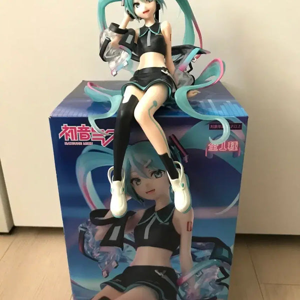 [BUNJANG] Hatsune Miku Noodle Stopper Neon Cyber Figure / 하츠네미쿠 누들스토퍼 네온 사이버 피규어