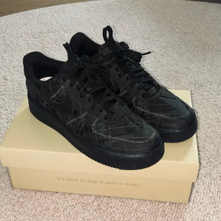[BUNJANG] Nike x Billie Eilish Air Force Sequoia (260) / 나이키 x 빌리 아일리시 에어포스 세쿼이아 260