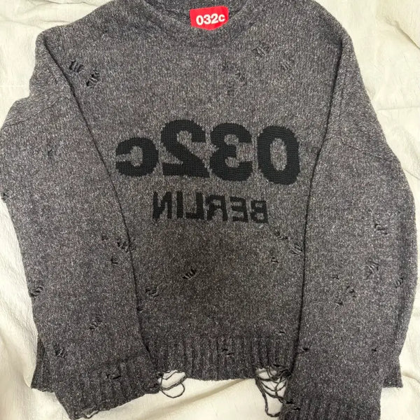 [BUNJANG] 032c Berlin Knit Grey M / 032c