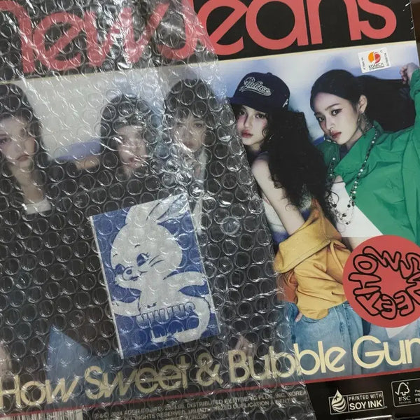 [BUNJANG] NewJeans How Sweet & Bubble Gum Album / 뉴진스 How Sweet & Bubble Gum 앨범