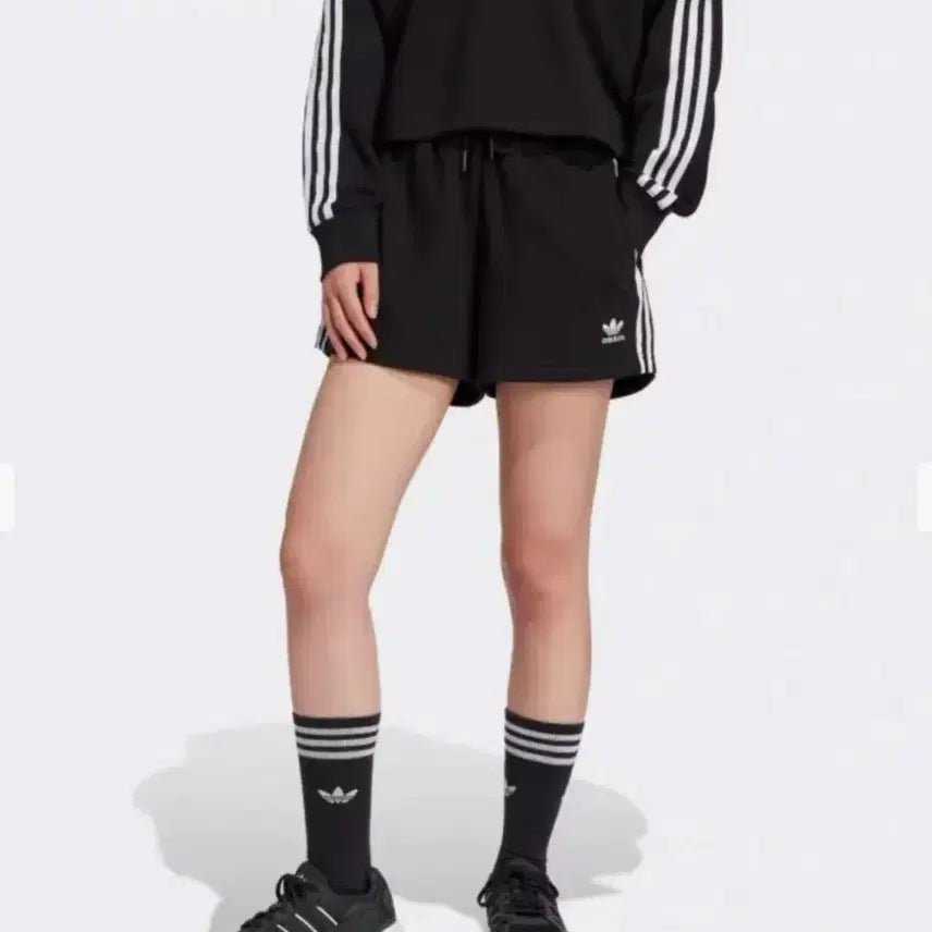 [BUNJANG] Adidas 3-Stripes Shorts Black M / 아디다스 삼선 숏 팬츠 블랙 M