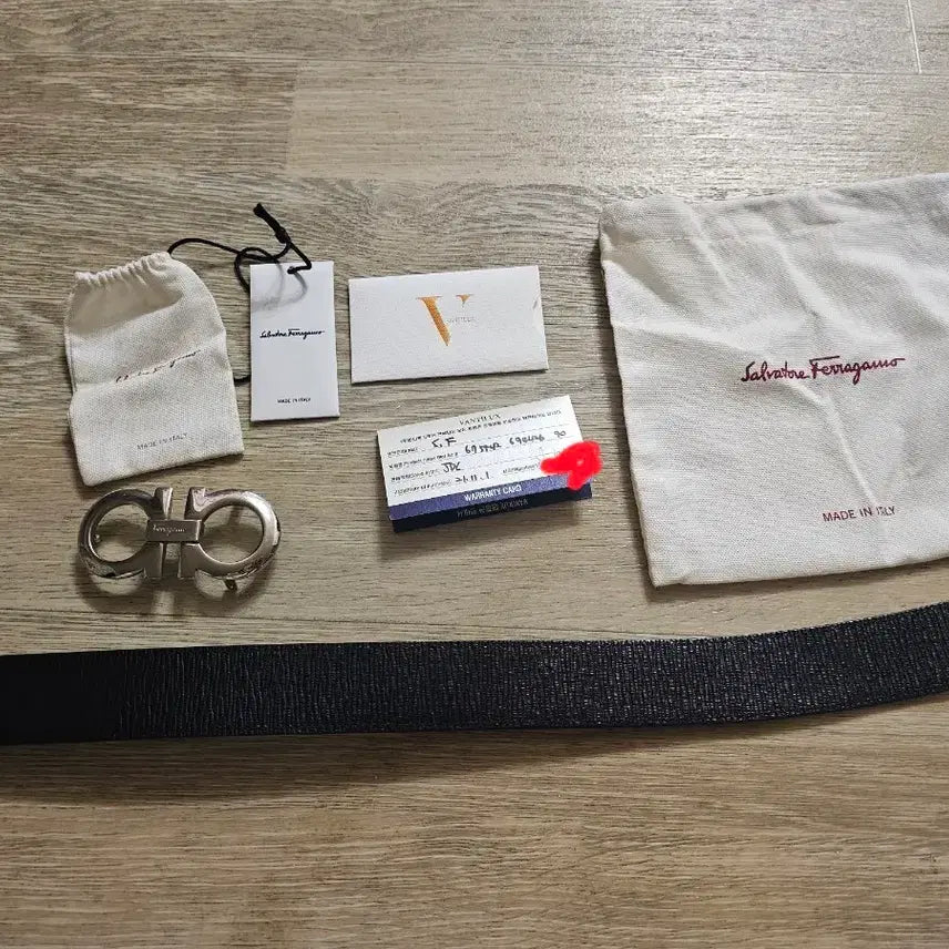 [BUNJANG] Salvatore Ferragamo Gancini Men's Belt / 페레가모 벨트 정품