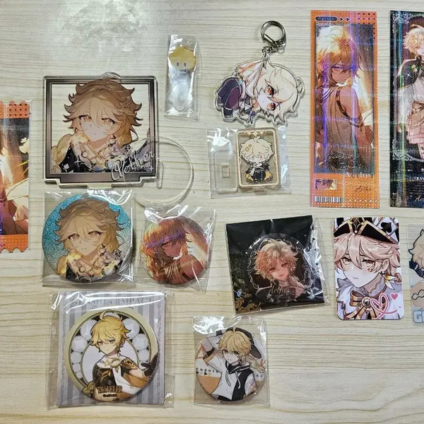 [BUNJANG] Genshin Impact Aether (Male Traveler) Merchandise Bundle / 원신 아이테르(남행자) 비공굿 일괄 처분 판매