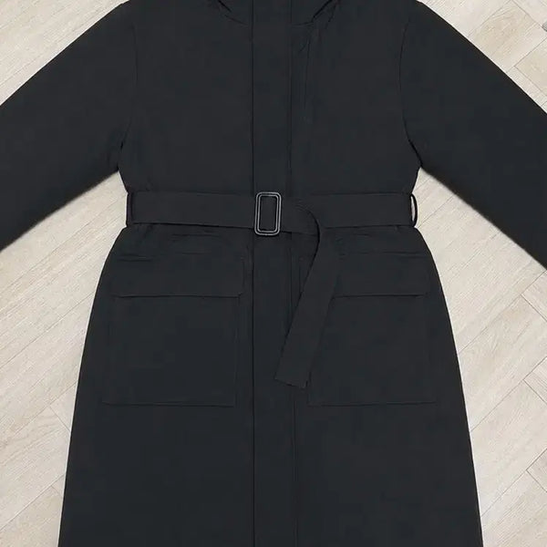 [BUNJANG] Maison Minet Double Long Goose Down Padding / 메종미네드 더블 롱 구스다운 롱패딩