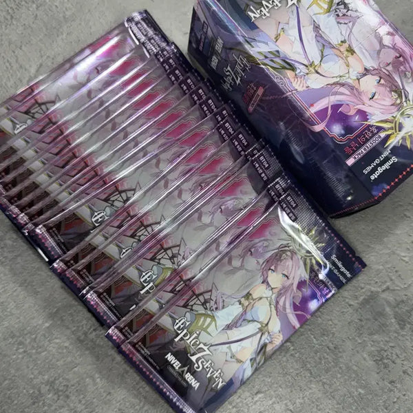 [BUNJANG] Epic Seven Nibel Arena 16-Pack Bundle Set / (박스O)니벨아레나 에픽세븐 16팩 일괄