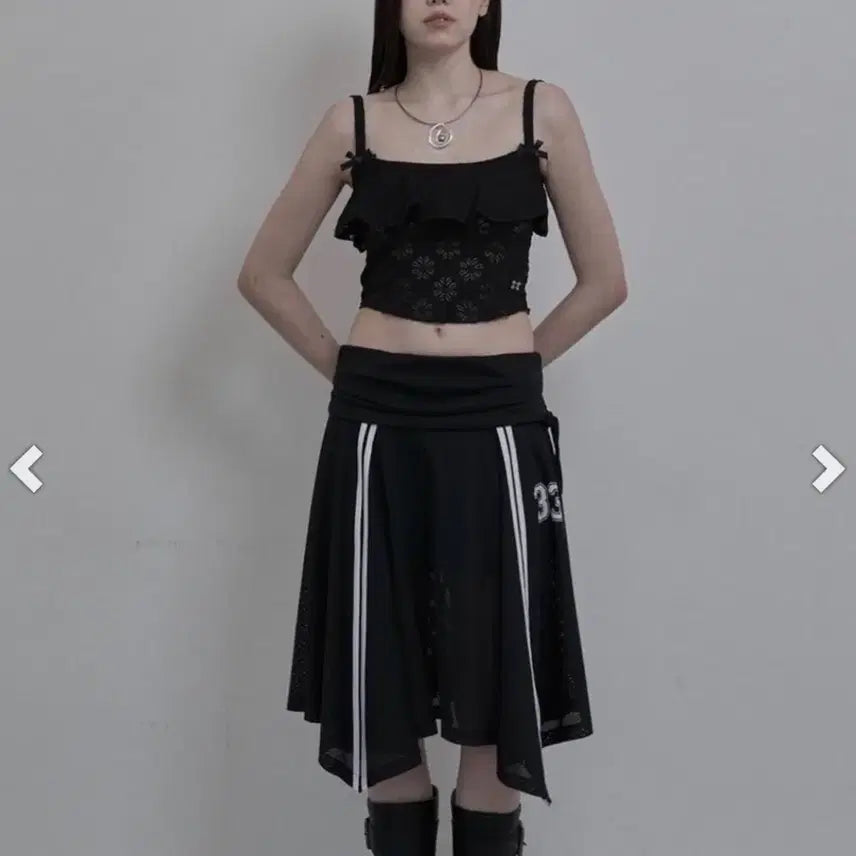 [BUNJANG] EXSET Long Skirt / 셋업이엑스이 스커트