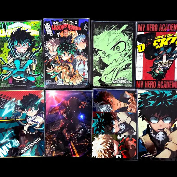 [BUNJANG] My Hero Academia Izuku Midoriya First Edition Paperback Bonus Postcards Set / [나의 히어로 아카데미아] 미도리야 이즈쿠 지류 단행본 초판 특전 엽서
