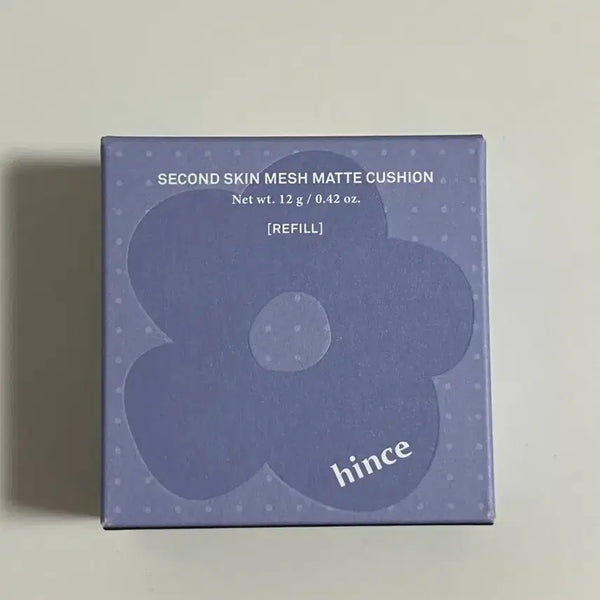 [BUNJANG] hince Second Skin Mesh Matte Cushion Refill (21 Ivory) / 힌스 세컨 스킨 매쉬 매트 쿠션 21호 아이보리 리필 블루쿠션