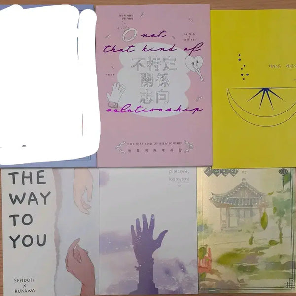 [BUNJANG] Slam Dunk Doujinshi Senru x Daekyup Taewoong Fanbook Set / 슬램덩크 동인지 센루 대협태웅 회지 양도