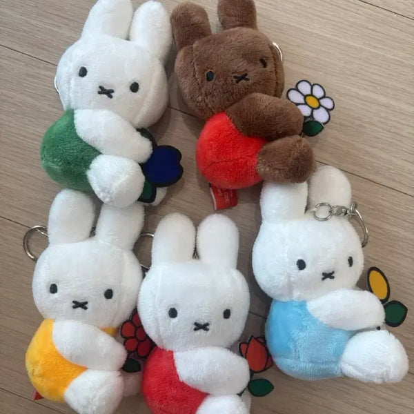 [BUNJANG] Miffy Keyring Set Bundle / 미피 키링 세트 일괄