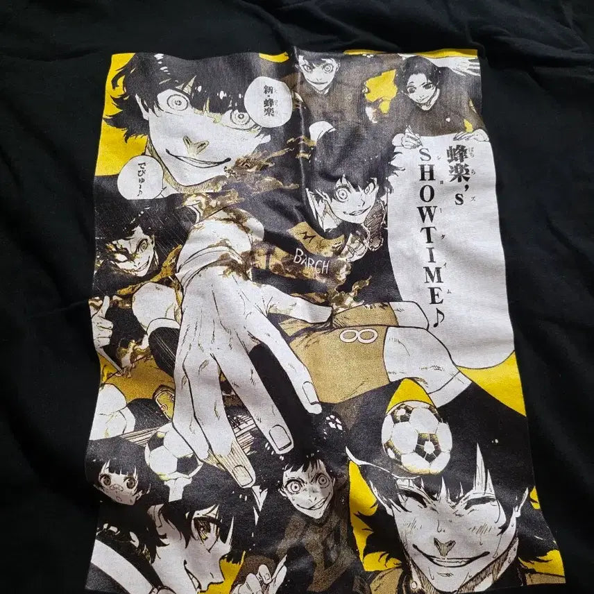 [BUNJANG] Blue Lock Bachira Original Art Exhibition T-Shirt / 블루록 바치라 원화전 티셔츠
