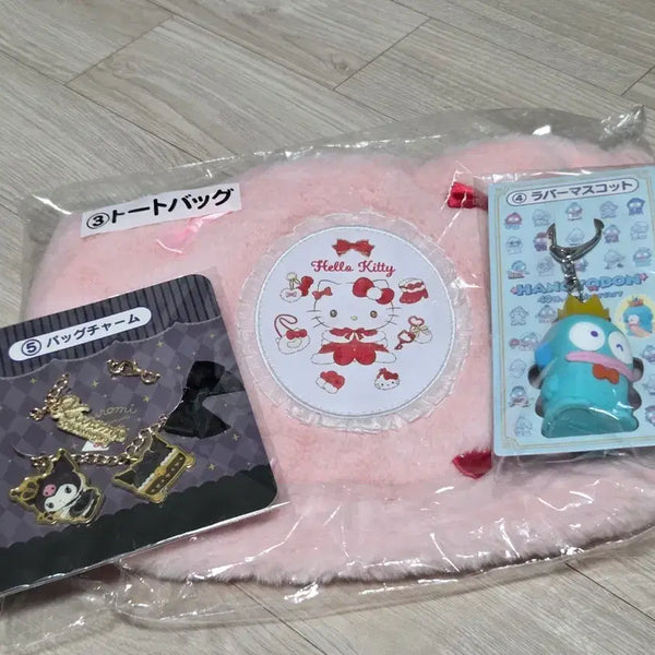 [BUNJANG] Sanrio (Hello Kitty, Kuromi, Hangyodon) Ichiban Kuji Goods Bundle Set / 산리오(키티 쿠로미 한교동) 쿠지상 일괄판매