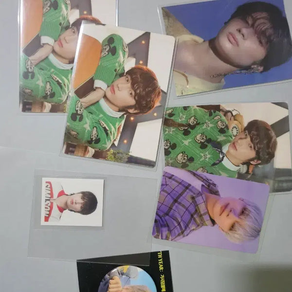 [BUNJANG] TXT Hueningkai 21 Fanlive 'Shabattu' Mini Photocard, VR Photocard, Can Badge Bundle Set / 투바투 휴닝카이 21년 팬라이브 샤바투 미니포카, VR포카,캔뱃지 등등