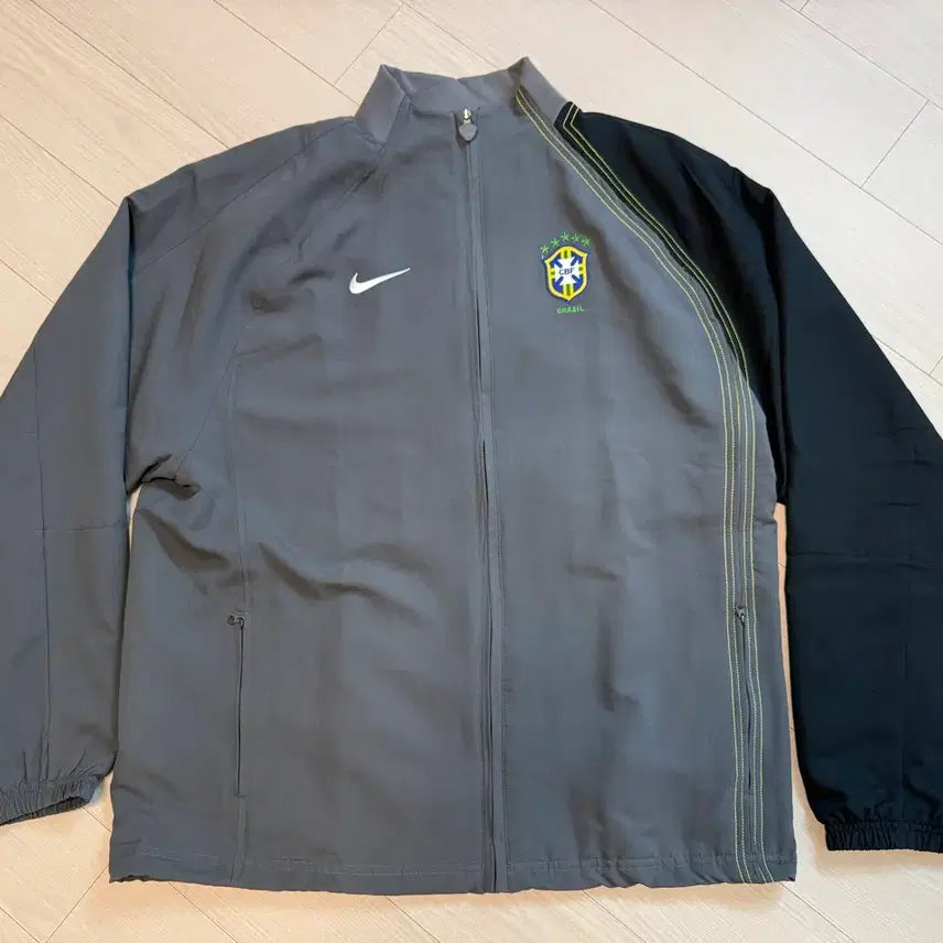[BUNJANG] Nike Brazil 2004 Total 90 Track Jacket / [L] 나이키 브라질 2004 토탈90 트랙자켓(HV4437-021) 판