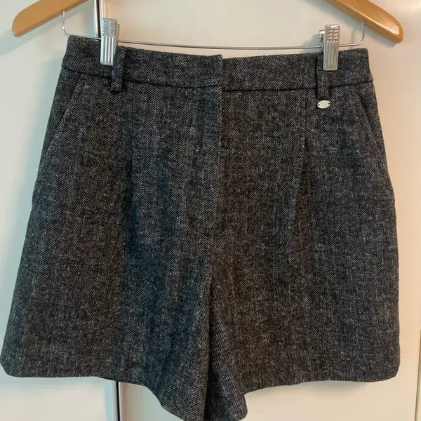 [BUNJANG] Lookast Herringbone Wool Shorts / 룩캐스트 헤링본 울 반바지 S