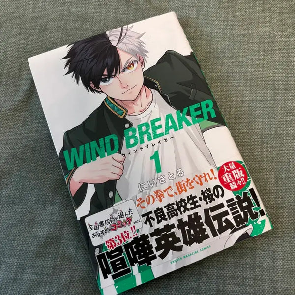 [BUNJANG] Wind Breaker Japanese Original Manga / 윈드 브레이커 윈브레 일본 원서 만화책