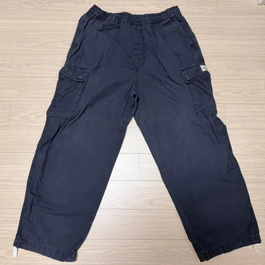 [BUNJANG] Stussy Ripstop Cargo Pants Black / 스투시 립스탑 카고팬츠 블랙