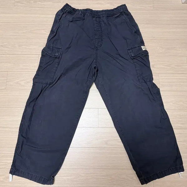 [BUNJANG] Stussy Ripstop Cargo Pants Black / 스투시 립스탑 카고팬츠 블랙