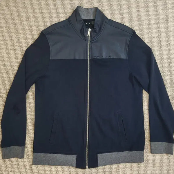 [BUNJANG] Armani Exchange Navy Zip-Up Jacket XL / 아르마니 익스체인지 네이비 집업 자켓 XL