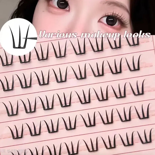 [BUNJANG] False Eyelashes Set (4 Pairs) / 손눈썹 4개 세트 팔아요