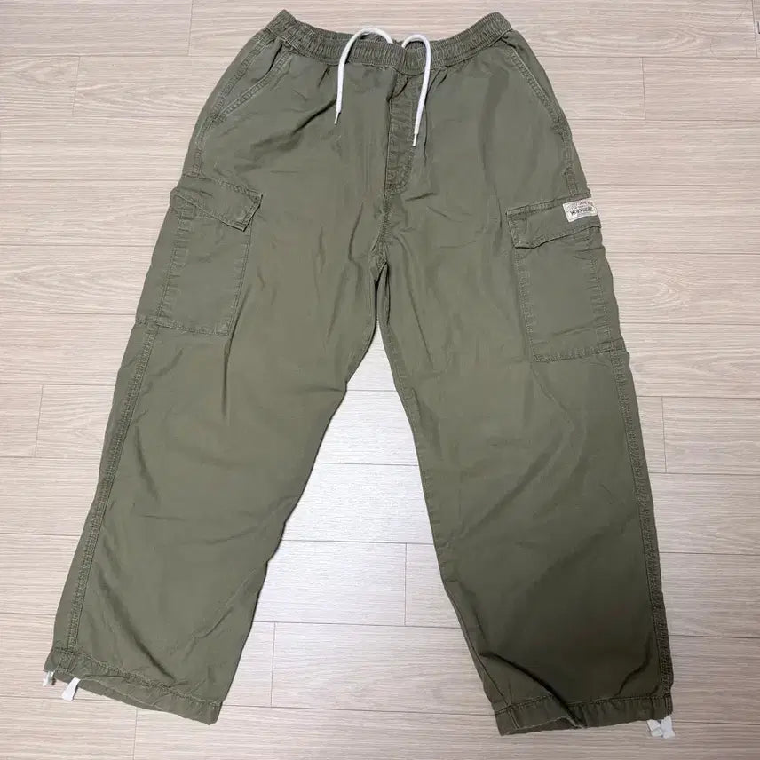 [BUNJANG] Stussy Ripstop Cargo Pants Khaki L / 스투시 립스탑 카고팬츠 카키