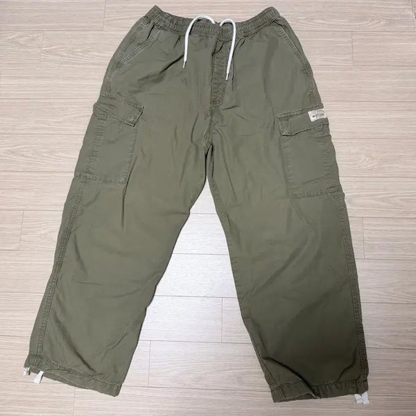 [BUNJANG] Stussy Ripstop Cargo Pants Khaki L / 스투시 립스탑 카고팬츠 카키