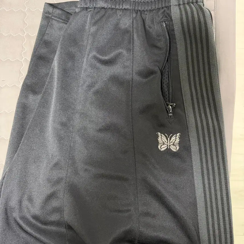 [BUNJANG] Needles x LHP HD Track Pants Black/Black / [m] 니들스 X LHP HD 트랙팬츠 검검