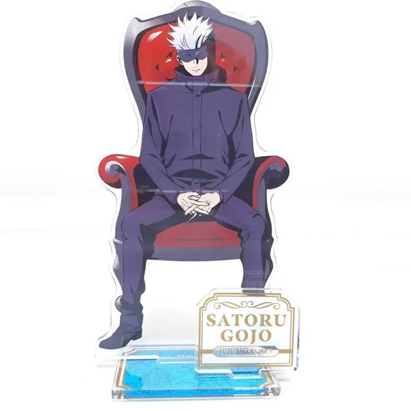 [BUNJANG] Jujutsu Kaisen Gojo Satoru Red Chair Acrylic Stand / 주술회전 고죠 레드체어 아크릴 스탠드